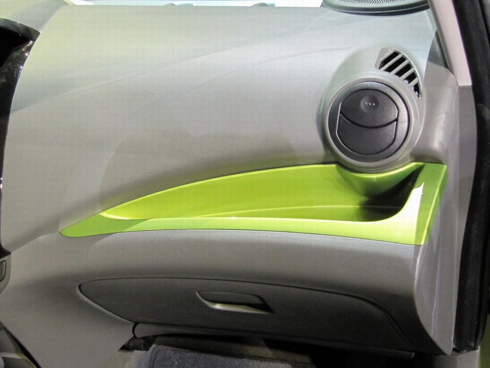 Interior detail of new Spark