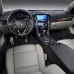 Interior of new 2013 Cadillac ATS