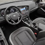 Interior design of 2013 Kia Optima