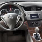 new interior of new Nissan Sentra