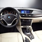The new interior of 2013 BMW X1
