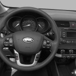 2013 Kia Rio sedan interior image