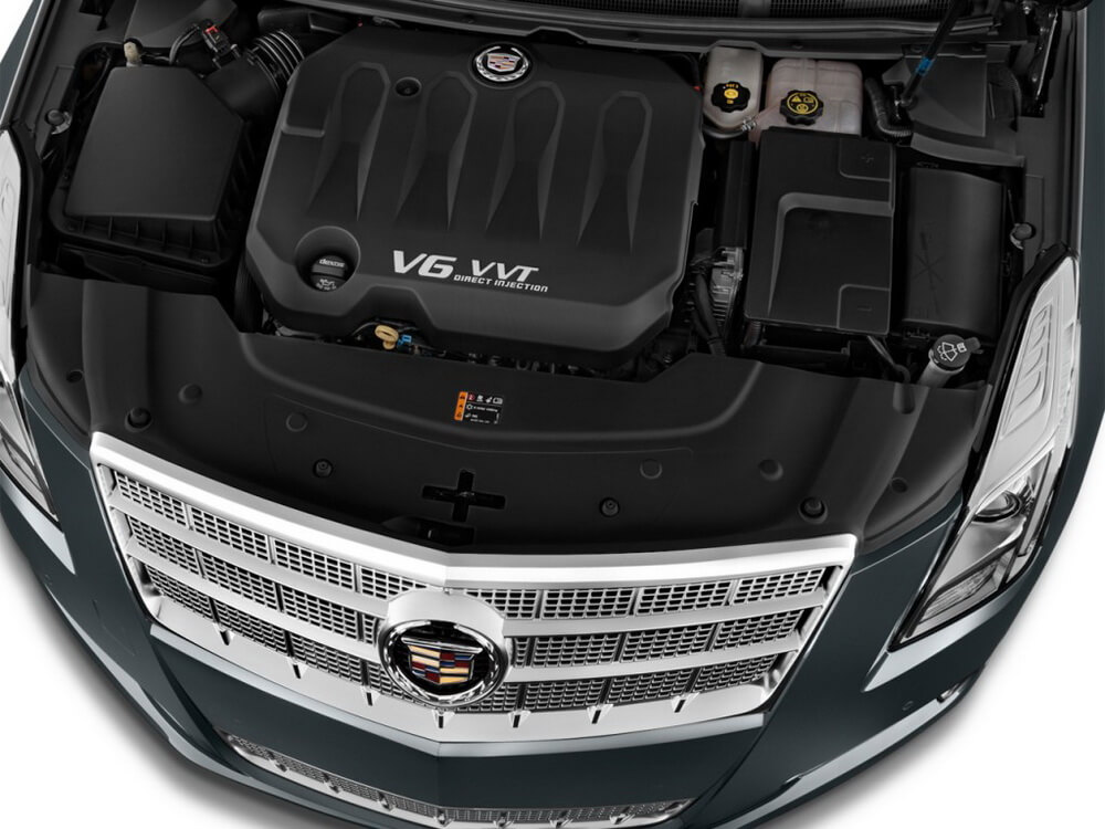 The V6 engine of Cadillac XTS