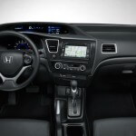 The interior of 2013 Civic