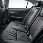 The interior detail of 2013 Honda Civic