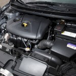 The engine of the new 2013 Elantra Coupe