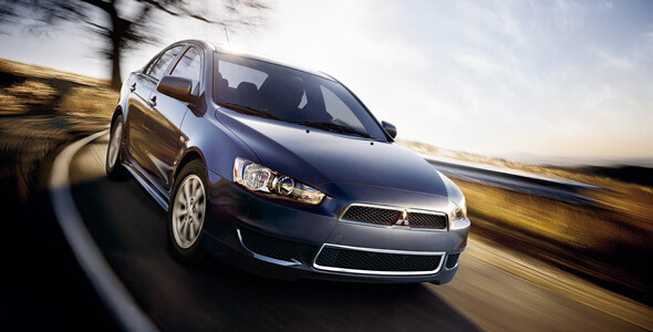 The new 2013 Lancer from Mitsubishi