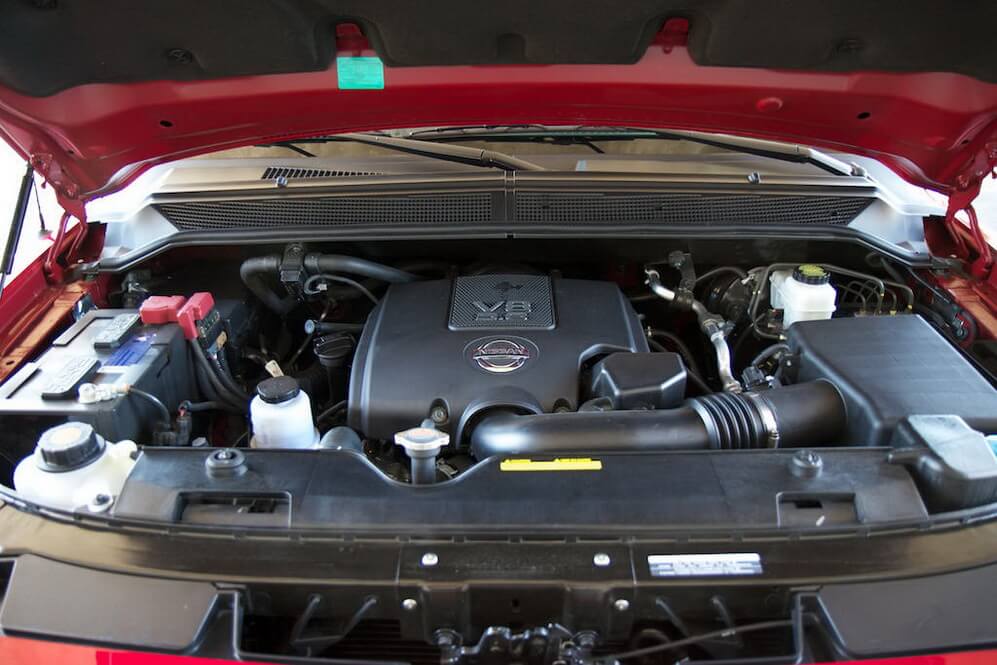 2013 Nissan Titan engine image