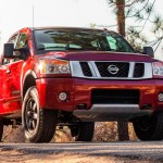 Nissan Titan 2013 on road