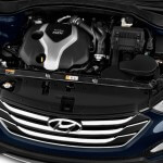 The 2.0-liter turbo engine of 2013 Santa Fe Sport 2.0T