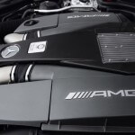 The V8 AMG engine of 2013 Mercedes SL