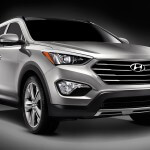 The redesigned Santa Fe from Hyundai