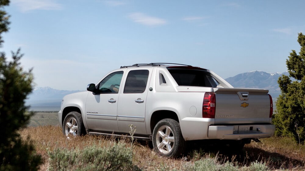 The 2013 Avalanche pickup truck from Chevrolet