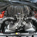 The V8 engine of the new 2013 M6