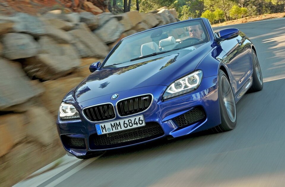 The new 2013 M6 Convertible from BMW