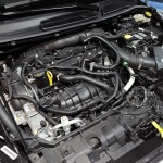 The engine of 2014 Ford Fiesta ST