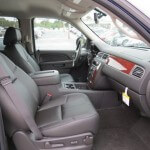 The interior photo of Chevy Avalanche