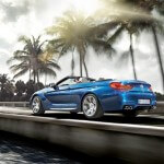 The new 2013 M6 Convertible on road
