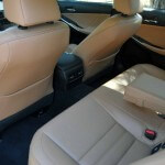 The luxury interior of 2014 Lexus IS