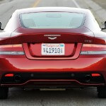 Aston Martin DB9 rear view