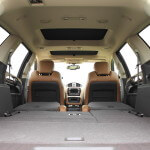 The huge cargo space of 2013 Buick Enclave