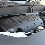 The V6 engine of 2013 Buick Enclave