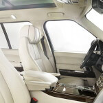 The luxury interior of 2014 Range Rover