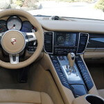 The interior design of 2013 Panamera GTS