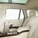 A photo of Range Rover's interior