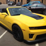 The new Chevy Camaro ZL1