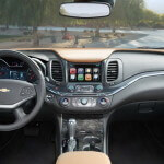 The dashboard of 2014 Impala