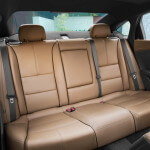 The rear seats of the 2014 Chevrolet Impala