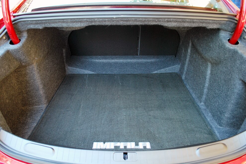 2014 Chevy Impala trunk