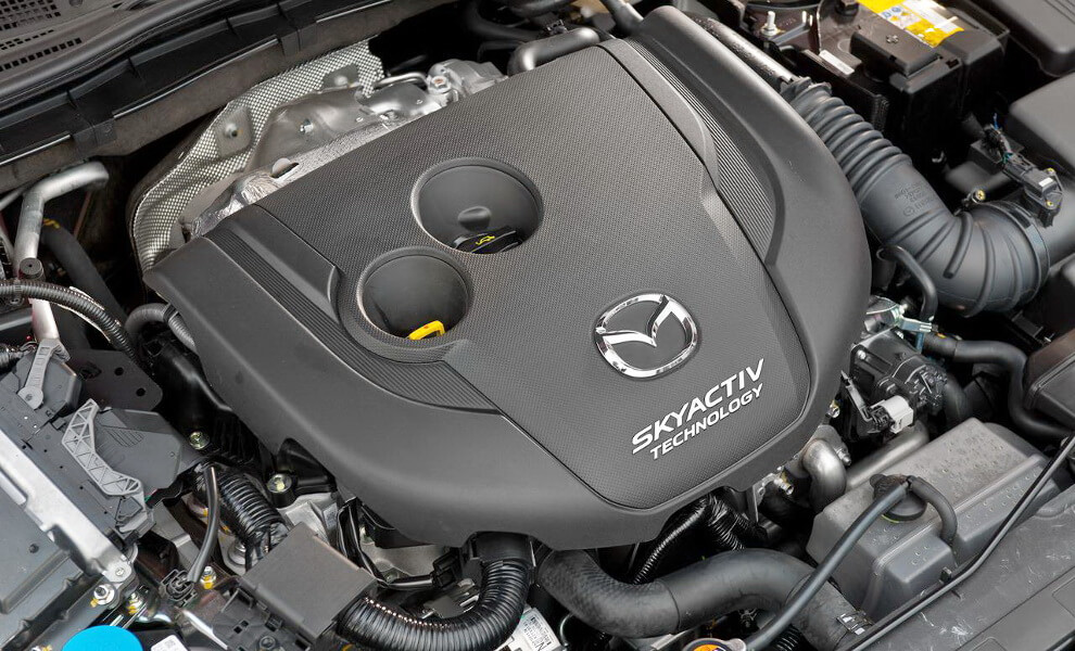 The 2014 Mazda6 with SkyActive engine