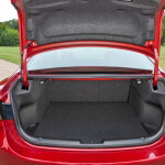 The trunk of the 2014 Mazda6