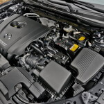 A picture of the Mazda6's engine