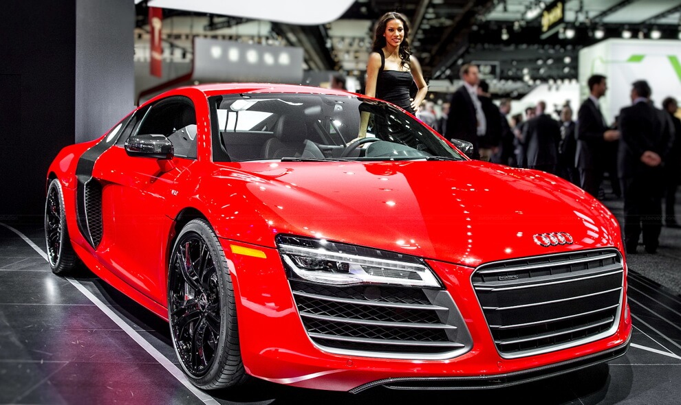The new R8 from Audi