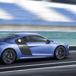 The R8 sports car from Audi