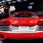 R8 rear view