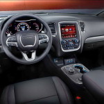 The dashboard of the 2014 Durango