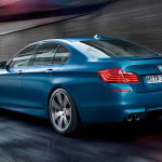 2014 BMW M5 rear view