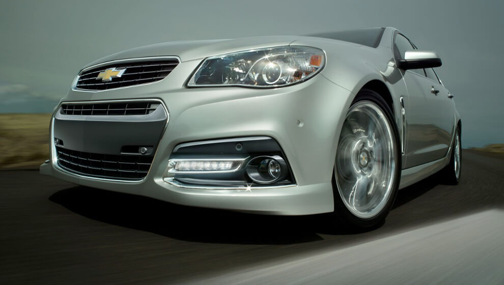 A photo of the all-new Chevrolet SS