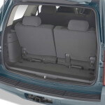 The trunk of the 2014 Chevrolet Tahoe