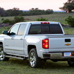 rear view of the 2014 Silverado 1500