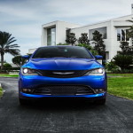 The new 2015 Chrysler 200 front view