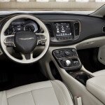 The interior of the new 2015 Chrysler 200