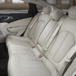 Rear seats of the 2015 Chrysler 200