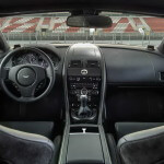 The dashboard of the Aston Martin V8 Vantage N430