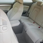 Audi A5 rear seats