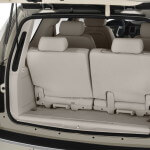The trunk of the 2014 Escalade